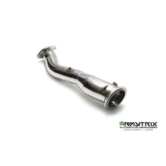 Exhaust System Armytrix LXIS3-CD sportcat LEXUS IS 200T 2.0L Exhaust Armytrix Armytrix  by https://www.track-frame.com 