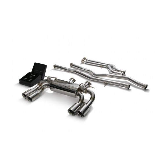 Exhaust System Armytrix BMF87C cat-back BMW 2 SERIES F87 Exhaust Armytrix Armytrix  by https://www.track-frame.com 