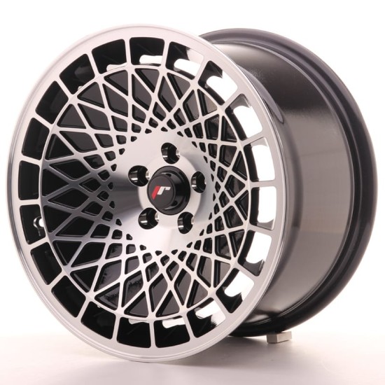 Japan Racing JR14 17x8,5 ET15 Blank Black Machined Jr14 Japan Racing  by https://www.track-frame.com 