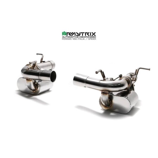 Exhaust System Armytrix FS458-C cat-back FERRARI 458 ITALIA 4.5L - FERRARI 458 SPIDER 4.5L Exhaust Armytrix Armytrix  by https://www.track-frame.com 