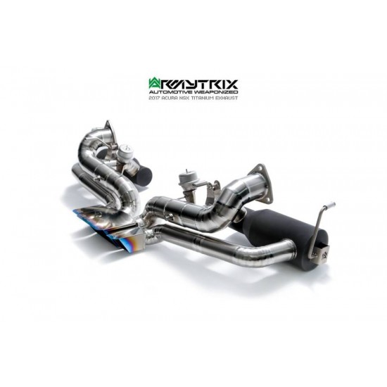 Exhaust System Armytrix HNNC1-C cat-back ACURA NSX MK2 3.5L Exhaust Armytrix Armytrix  by https://www.track-frame.com 