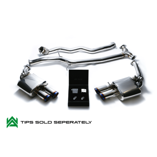 Exhaust System Armytrix AUB84 cat-back AUDI A4 B8 1.8-2.0 - AUDI A5 B8 1.8-2.0 Exhaust Armytrix Armytrix  by https://www.track-frame.com 