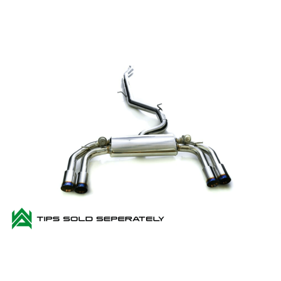 Sistemi di scarico Armytrix AUVS5 cat-back AUDI S3 8V 2.0 Exhaust Armytrix Armytrix  by https://www.track-frame.com 