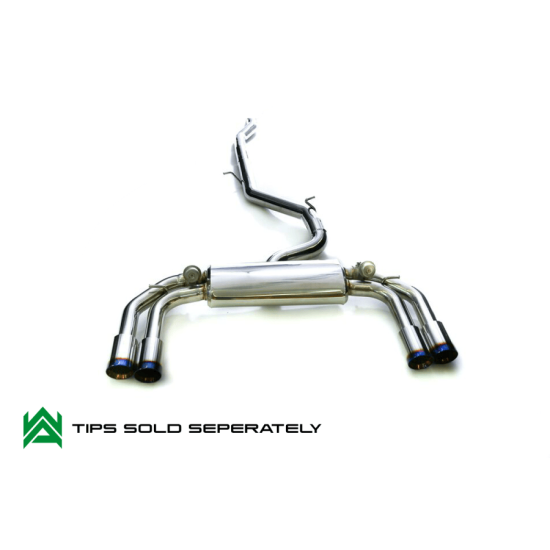 Exhaust System Armytrix AUVS4 cat-back AUDI S3 8V 2.0 Exhaust Armytrix Armytrix  by https://www.track-frame.com 