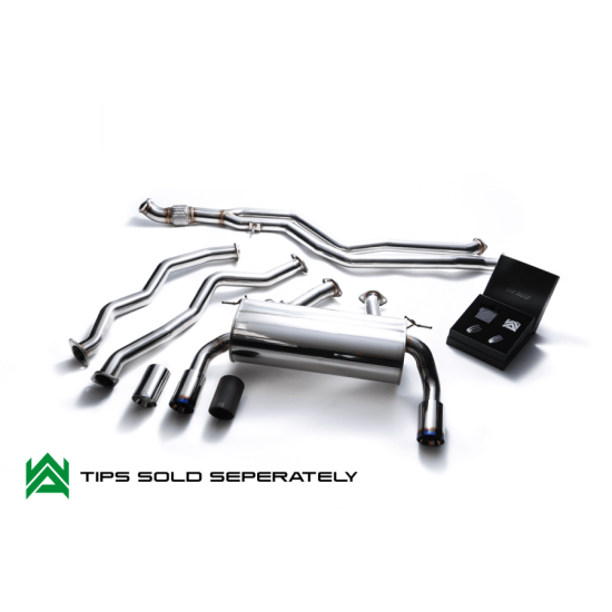 Exhaust System Armytrix BMF33 cat-back BMW 3 SERIES F30-F31 - BMW 4 SERIES F32-F33-F36 Exhaust Armytrix Armytrix  by https://www.track-frame.com 