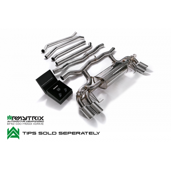 Exhaust System Armytrix BMG35 cat-back BMW 5 SERIES G30-G31 Exhaust Armytrix Armytrix  by https://www.track-frame.com 