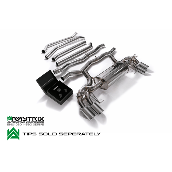 Sistemi di scarico Armytrix BMG35 cat-back BMW 5 SERIES G30-G31 Exhaust Armytrix Armytrix  by https://www.track-frame.com 