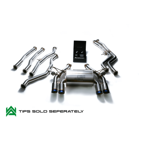 Exhaust System Armytrix BMF8M cat-back BMW 3 SERIES F80 - BMW 4 SERIES F82-F83 Exhaust Armytrix Armytrix  by https://www.track-frame.com 