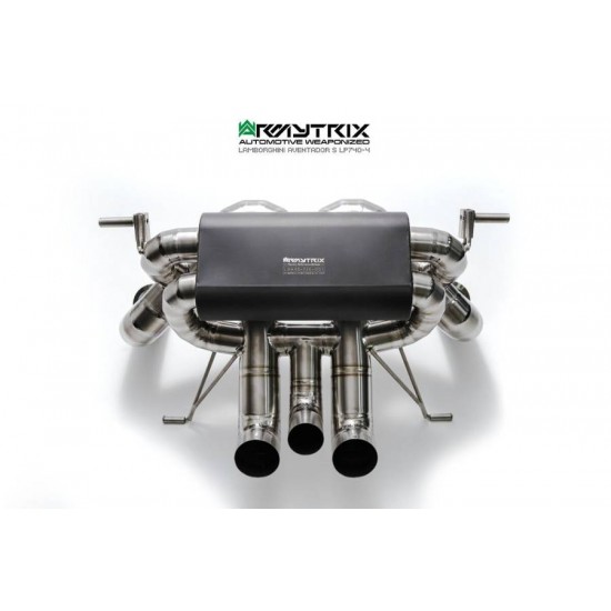 Exhaust System Armytrix LBA40-C cat-back LAMBORGHINI AVENTADOR LP740-4 6.5L Exhaust Armytrix Armytrix  by https://www.track-frame.com 