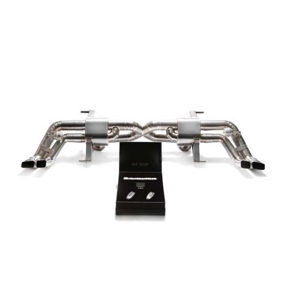 Exhaust System Armytrix AUR13-C cat-back AUDI R8 4S 5.2 Exhaust Armytrix Armytrix  by https://www.track-frame.com 