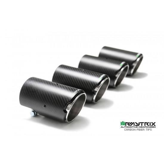 Exhaust System Armytrix QC11 tips AUDI S1 8X 2.0 - AUDI S3 8V 2.0 - AUDI A4 B9 2.0 - AUDI A5 B9 2.0 - AUDI S4 B9 3.0 - AUDI S5 B9 3.0 - AUDI A4 B8 1.8-2.0-3.0 - AUDI A5 B8 1.8-2.0-3.0 - AUDI S4 B8 3.0 - AUDI S5 B8 3.0-4.2 - AUDI A6 C7 3.0 - AUDI A7 C7 3.0