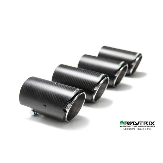 Exhaust System Armytrix QC38 tips BMW 2 SERIES F87 - BMW 5 SERIES G30-G31-F90 - FORD MUSTANG GT MK6 - HONDA CIVIC FK2 2.0L - MASERATI GHIBLI M157 3.0L - PORSCHE PANAMERA 971 3.0L-2.9L - VW GOLF MK7.5 2.0 Exhaust Armytrix Armytrix  by https://www.track-fra