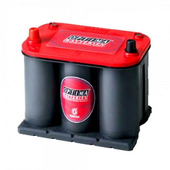 Battery Red Top RTS 3.7 (8020-255) (BCI 25) RTS3.7 AGM Optima Red Top Battery Optima  by https://www.track-frame.com 