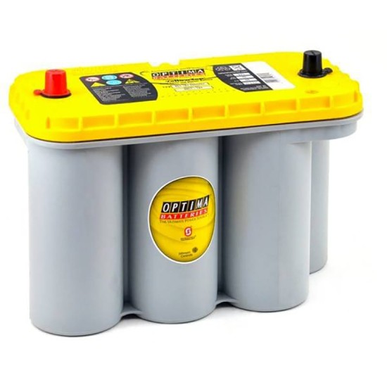 Batteria Optima Yellow Top YTS 5.5 (8051-187) (BCI D31) YTS5.5 AGM Optima Yellow Top  YTS 5.5 Optima  by https://www.track-frame.com 