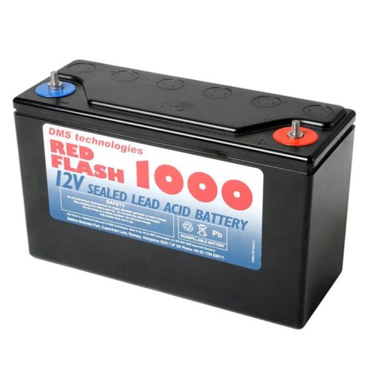 Batteria Flash 1000 AGM Red Flash Red Flash  by https://www.track-frame.com 