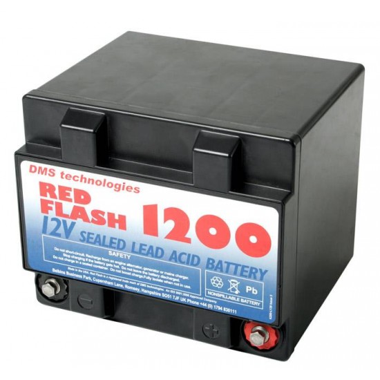 Battery Red Flash 1200 AGM Red Flash Red Flash  by https://www.track-frame.com 