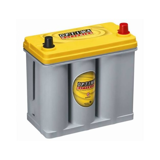 Battery Yellow Top YTS 2.7 R (Reversed) (8073-176) (D51R)AGM Optima Yellow Top  YTS 2.7 R Optima  by https://www.track-frame.com 