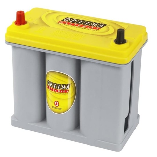 Batteria Optima Yellow Top YTS 2.7J Japanese Terminals AGM Optima Yellow Top  YTS 2.7J Optima  by https://www.track-frame.com 