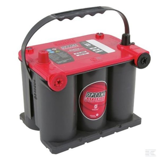 Batteria Optima Red Top RTU 3.7 (8022-255) (BCI 75) RTU3.7 AGM Optima Red Top Battery Optima  by https://www.track-frame.com 