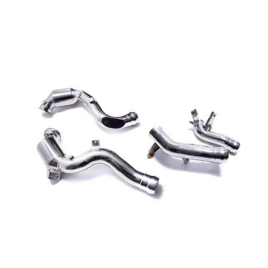 Exhaust System Armytrix MB136-DD downpipe MERCEDES-BENZ E-CLASS W213 E63 - MERCEDES-BENZ E-CLASS S213 E63 Exhaust Armytrix Armytrix  by https://www.track-frame.com 