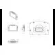 Display Ecu Master ADU 5" ADU-5 Ecu Master  by https://www.track-frame.com 