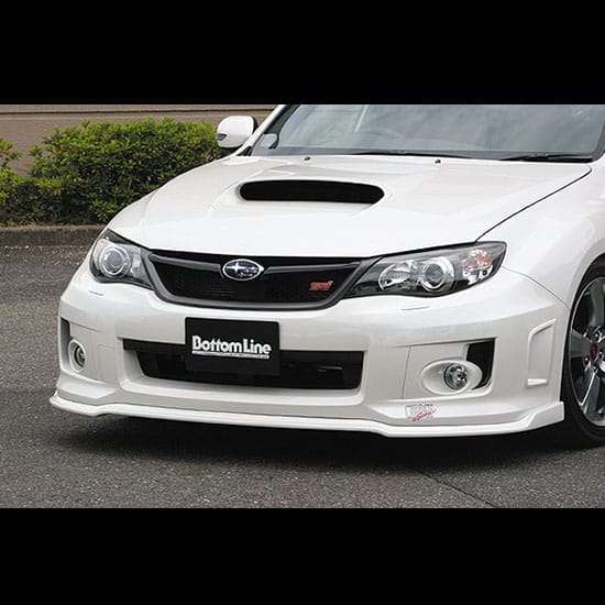 Front Lip Fiberglass Bottom Line TYPE-2 Subaru Impreza GVB-GVF Bottom Line Type 2 ChargeSpeed  by https://www.track-frame.com 