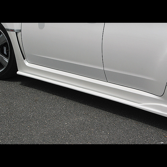 Chargespeed Fiberglass side skirts for Subaru GVB-GVF Bottom Line Type 2 ChargeSpeed  by https://www.track-frame.com 