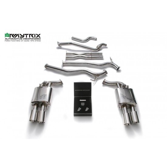 Sistemi di scarico Armytrix FDM65Q cat-back FORD MUSTANG GT MK6 Exhaust Armytrix Armytrix  by https://www.track-frame.com 