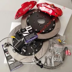 Kit Freno Maggiorato Posteriore CON FRENO A MANO Citroen Ds4 ALL Version 286x22 4 Pompanti