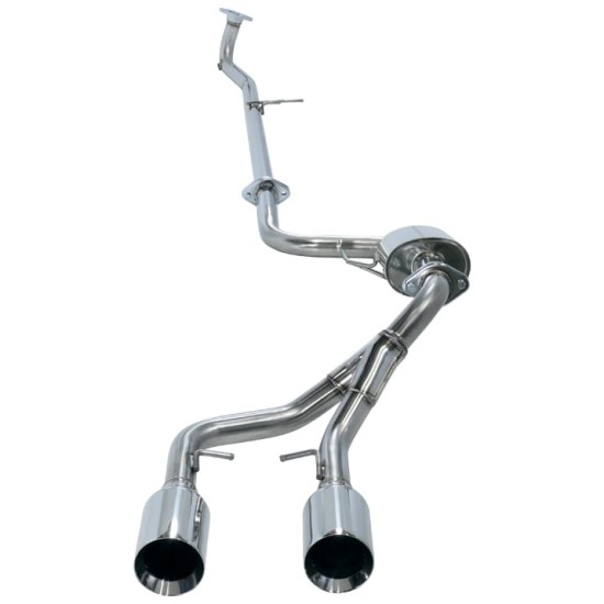 Exhaust System HKS Legamax 31021-AD002 Daihatsu Copen L880K JB-DET 02/06-12/08 Legamax HKS  by https://www.track-frame.com 