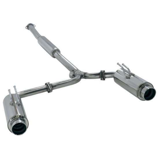 Exhaust System HKS Silent Hi-Power 31019-AM010 Silent Hi-Power Mitsubishi Evo X CZ4A 4B11 Silent Hi-Power HKS  by https://www.track-frame.com 