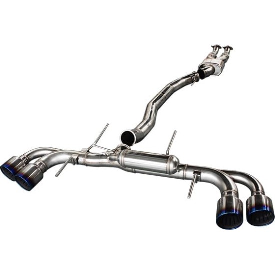 Exhaust System HKS Racing Muffler 31008-KN002 Nissan GT-R R35 VR38DETT Racing Muffler HKS  by https://www.track-frame.com 