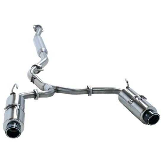 Exhaust System HKS Hi-Power Spec-L 31019-AF027 Subaru Impreza GRF GRB EJ25, EJ20 Hi-Power Spec-L HKS  by https://www.track-frame.com 