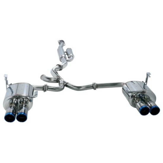 Exhaust System HKS Legamax 31021-AF022 Subaru Impreza GVF GVB EJ20 EJ20 Legamax HKS  by https://www.track-frame.com 