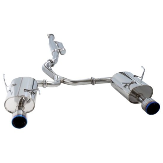 Exhaust System HKS Super Turbo Muffler 31029-AF008 Subaru Impreza GVF GVB EJ25 EJ20 Super Turbo Muffler HKS  by https://www.track-frame.com 