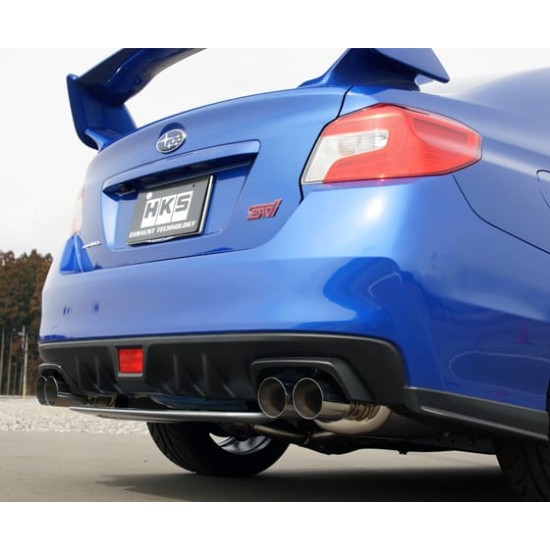 Exhaust System HKS Legamax 31021-BF001 SUBARU WRX STI VAG VAF EJ255 EJ257 TURBO Legamax HKS  by https://www.track-frame.com 