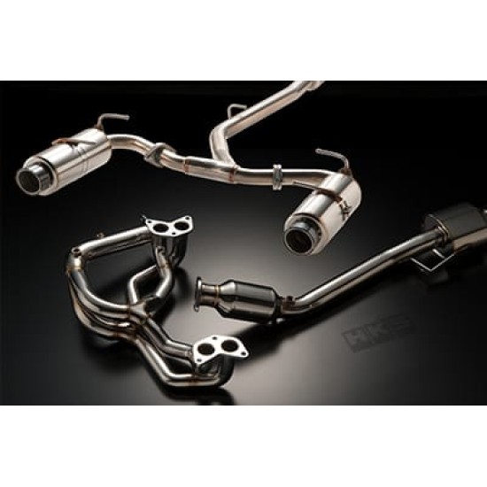 Super Exhaust system HKS "Hi-Power Spec-L" GT86 BRZ FRS ZN6 ZC6 FA20 32025-AT001 Super Exhaust System HKS  by https://www.track-frame.com 