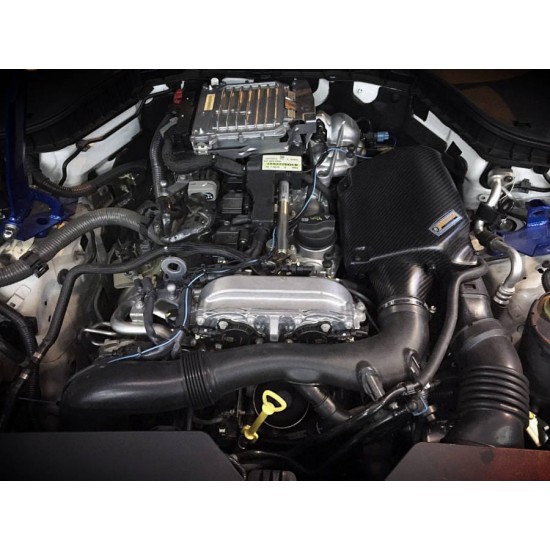 Armaspeed ARMAINFQ50-A-GLOSS Carbon Air Intake INFINITI Q50 Q50 2.0T Carbon Air Intake Armaspeed Armaspeed  by https://www.track-frame.com 