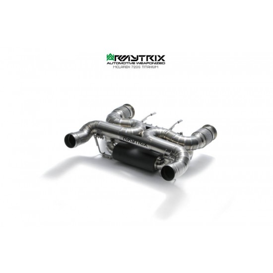 Exhaust System Armytrix MC7XT-C cat-back MCLAREN 720S 720S 4.0L Exhaust Armytrix Armytrix  by https://www.track-frame.com 
