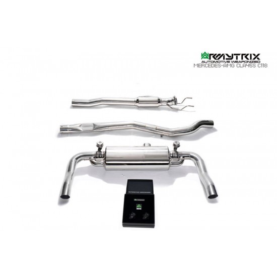 Sistemi di scarico Armytrix MB774-C cat-back MERCEDES-BENZ A-CLASS W177 A45 Exhaust Armytrix Armytrix  by https://www.track-frame.com 