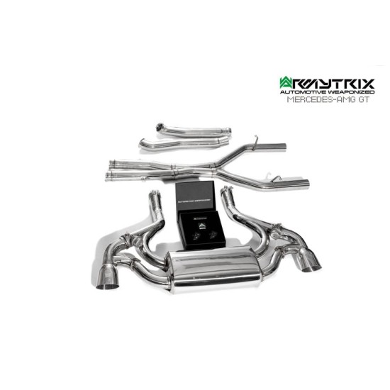 Exhaust System Armytrix MBAGT-C cat-back MERCEDES-BENZ AMG GT C190-R190 Exhaust Armytrix Armytrix  by https://www.track-frame.com 