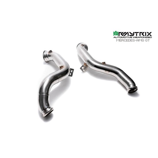 Sistemi di scarico Armytrix MBAGT-DD downpipe MERCEDES-BENZ AMG GT C190-R190 Exhaust Armytrix Armytrix  by https://www.track-frame.com 