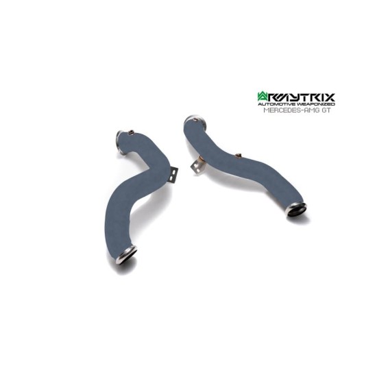 Sistemi di scarico Armytrix MBAGT-CDC ceramic-coated-sportcat MERCEDES-BENZ AMG GT C190-R190 Exhaust Armytrix Armytrix  by https://www.track-frame.com 