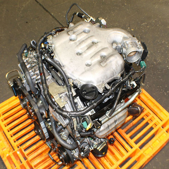 Short Block Engine Nissan 350Z VQ35DE Low Rev 2002-2005 55800KM Warranty Included VQ35DE   by https://www.track-frame.com 