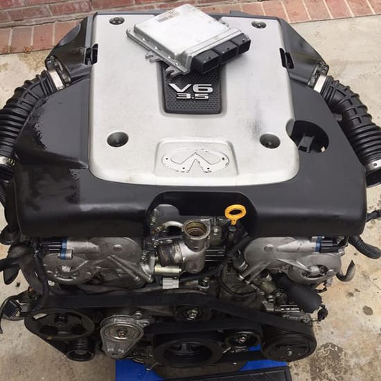 Short Block Nissan 350Z VQ35HR 313HP 28500KM Engine Warranty Included VQ35HR   by https://www.track-frame.com 