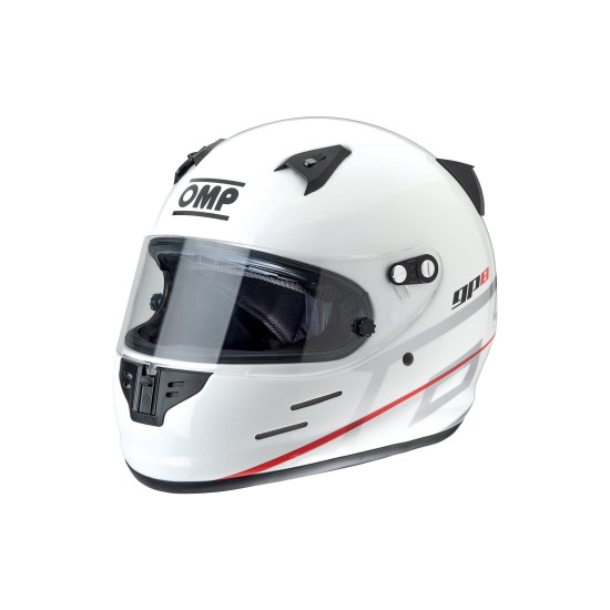 Casco Omp GP8 K Bianco Gp8-K Omp  by https://www.track-frame.com 