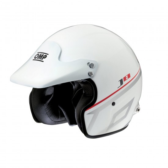 Helmet Omp J8 White J8 Omp  by https://www.track-frame.com 