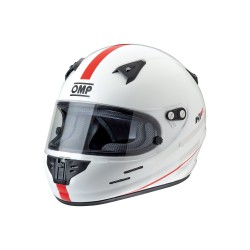 Helmet Omp KJ8 CMR White