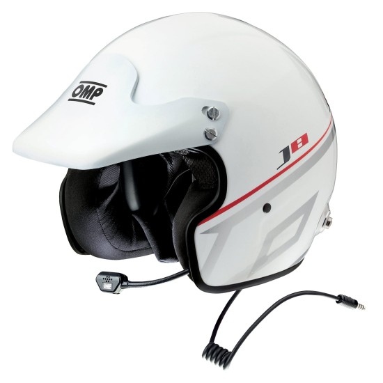 Casco Omp J8 Intercom Nexus Bianco J8 Intercom Nexus Omp  by https://www.track-frame.com 