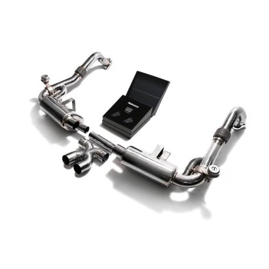 Exhaust System Armytrix P82T1 cat-back PORSCHE BOXSTER 718 2.0L-2.5L - PORSCHE CAYMAN 718 2.0L-2.5L Exhaust Armytrix Armytrix  by https://www.track-frame.com 